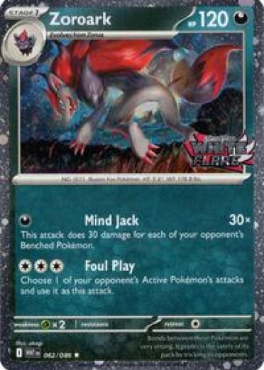 Zoroark (White Flare Stamped)