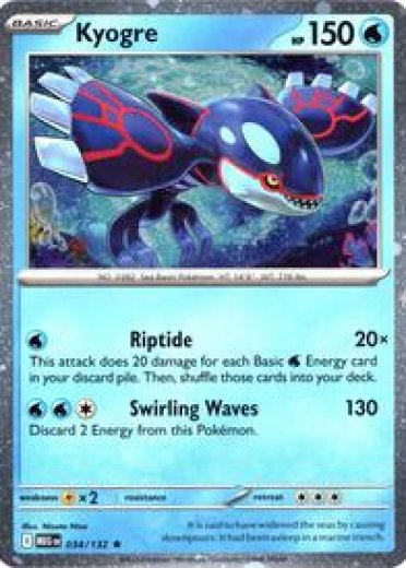 Kyogre (Cosmos Holo)