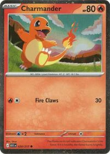 Charmander - 020/217 (Cosmos Holo)