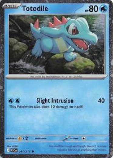 Totodile (Cosmos Holo)