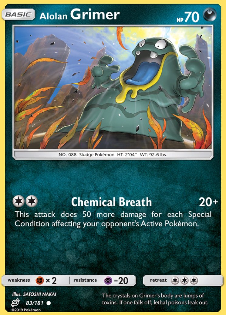 grimer pokemon card value Fossil Single Common 48 1st Edition Lightly Played The item available is listed in the Title Grimer Price & Card Details