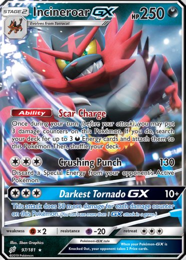 Incineroar GX