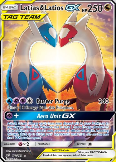 Latias & Latios GX (Alternate Full Art)
