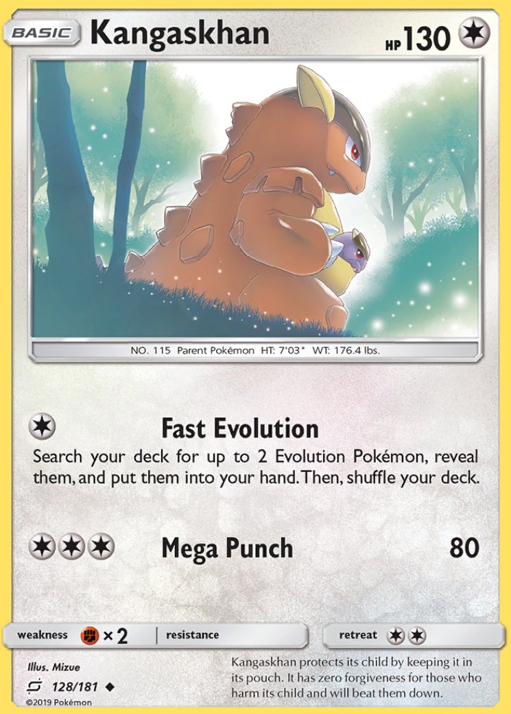 blaine's kangaskhan pokemon card value - 163/236 favorite character Blaine's Kangaskhan 36/132 Price 2026
