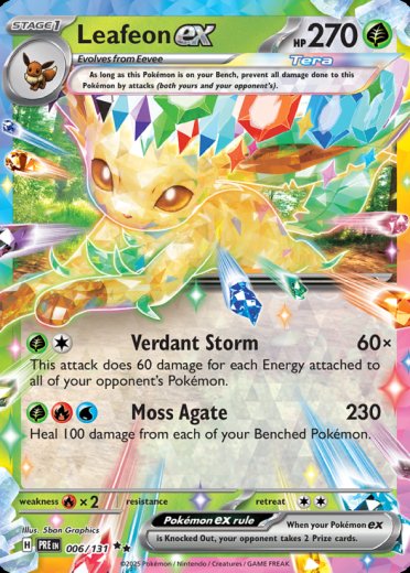 Leafeon ex - 006/131