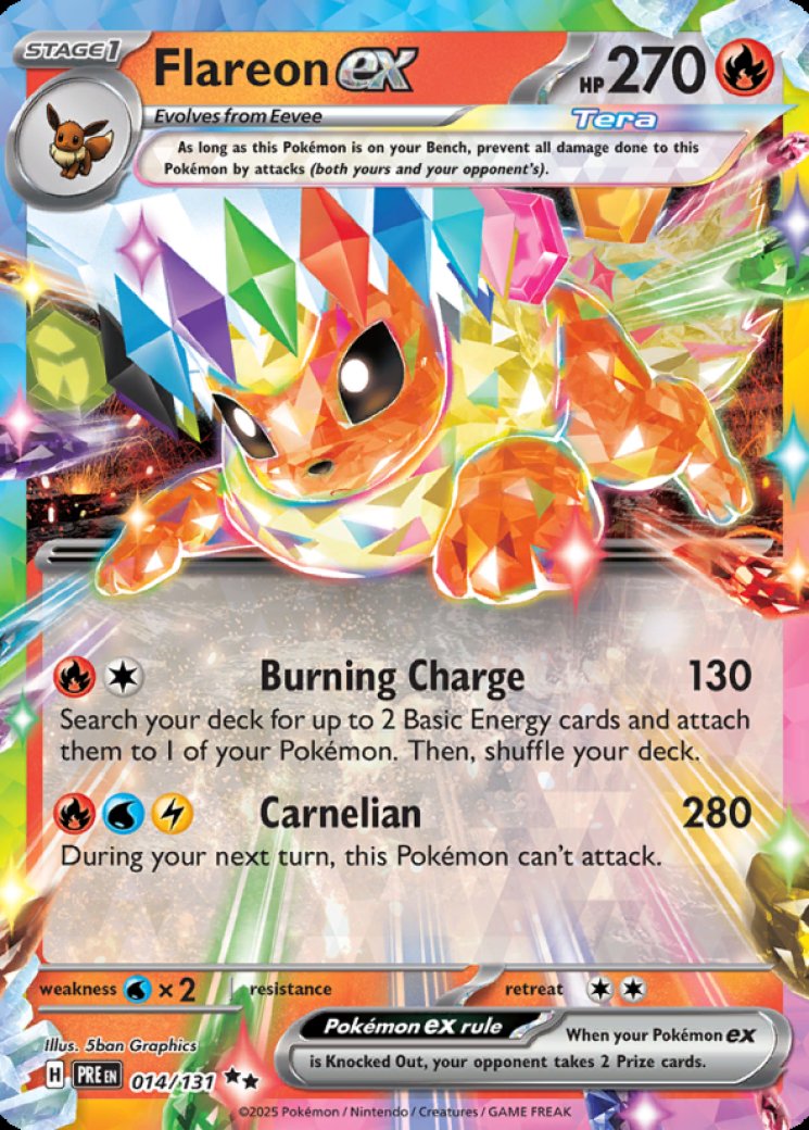 Espeon ex - 155/131 - Prismatic Evolutions - Pokemon Card Prices & Trends