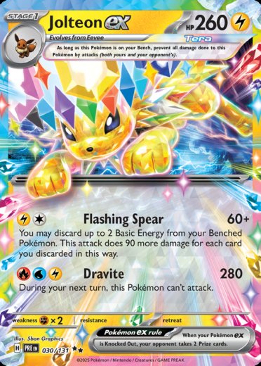 Jolteon ex - 030/131