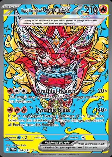 Hearthflame Mask Ogerpon ex - 148/131