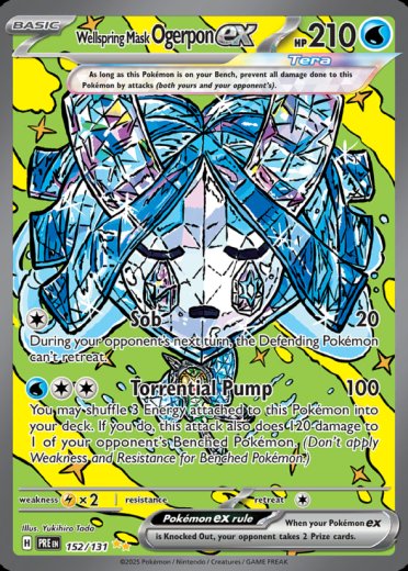 Wellspring Mask Ogerpon ex - 152/131