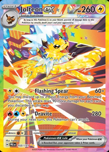 Jolteon ex - 153/131