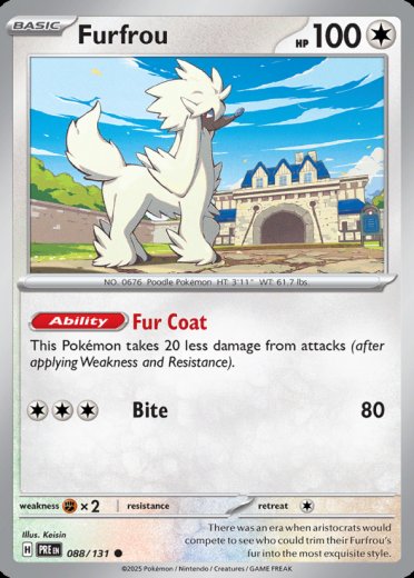 Furfrou (Poke Ball Pattern)