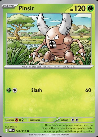 Pinsir (Master Ball Pattern)