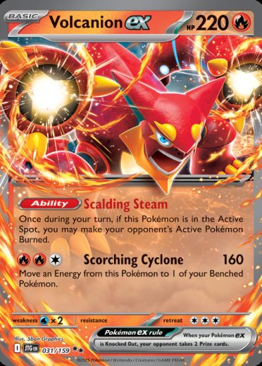 Volcanion ex - 031/159