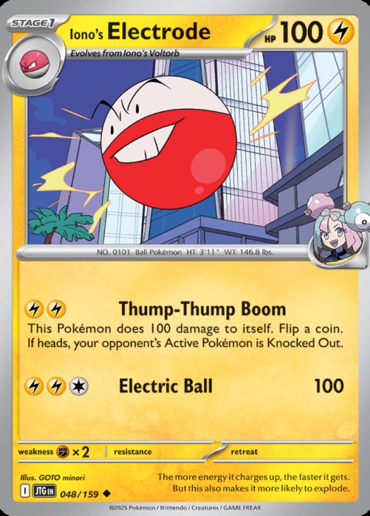 Iono's Electrode - Journey Together - Pokemon Card Prices & Trends