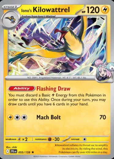 Iono's Kilowattrel - 055/159
