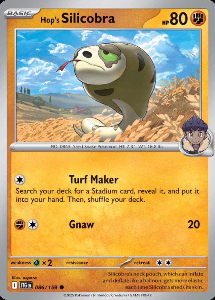 Silicobra - Pokemon Card Prices & Trends