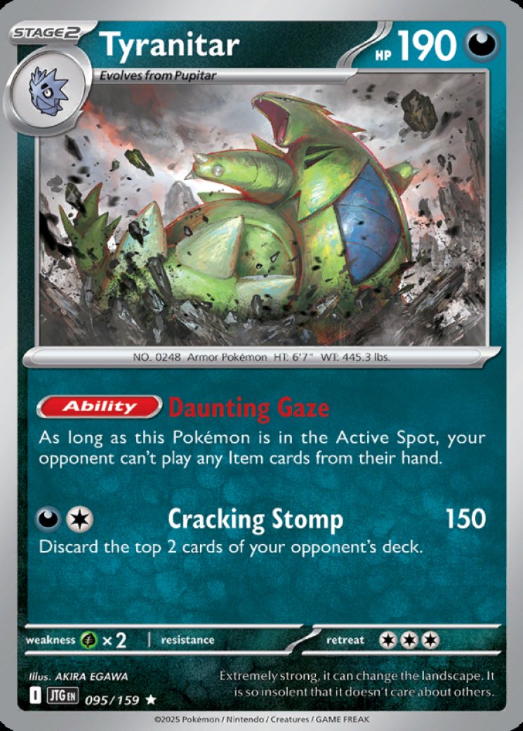 Tyranitar 95/159 Price 2026 | Journey Together