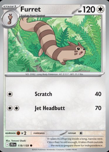 Furret - 119/159