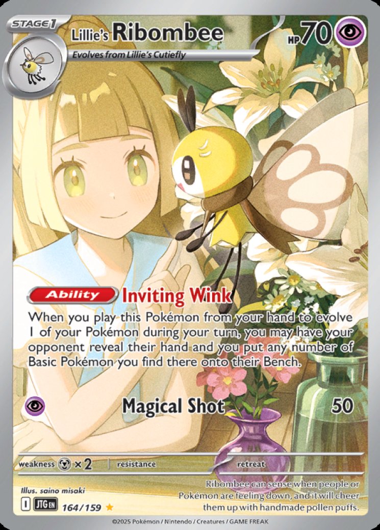 Lillie's Ribombee - 164/159 Price 2026 | Journey Together