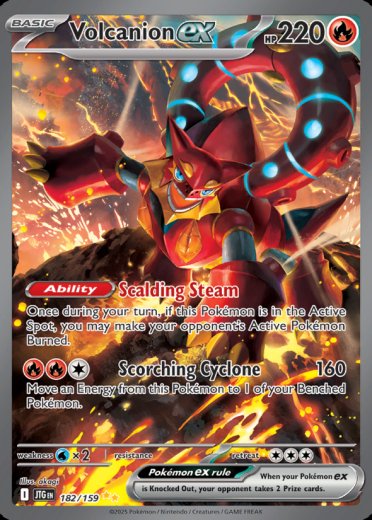Volcanion ex - 182/159