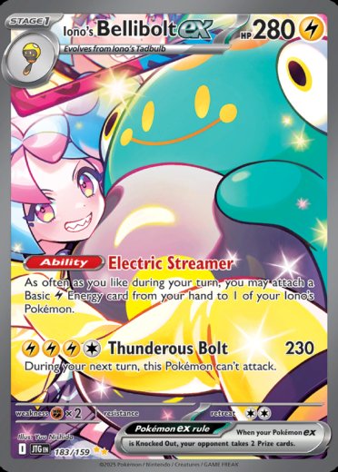 Iono's Bellibolt ex - 183/159