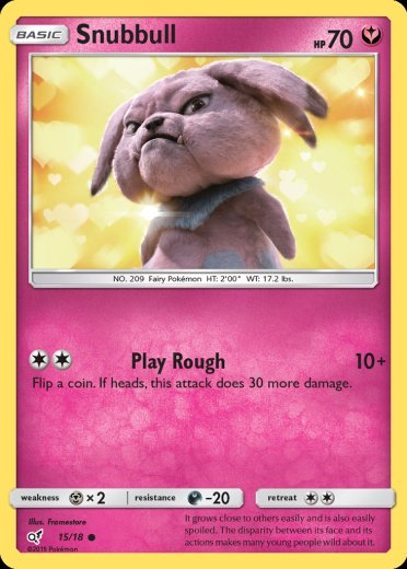 Snubbull (Holo Common)