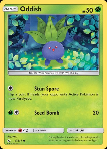 Oddish (5)