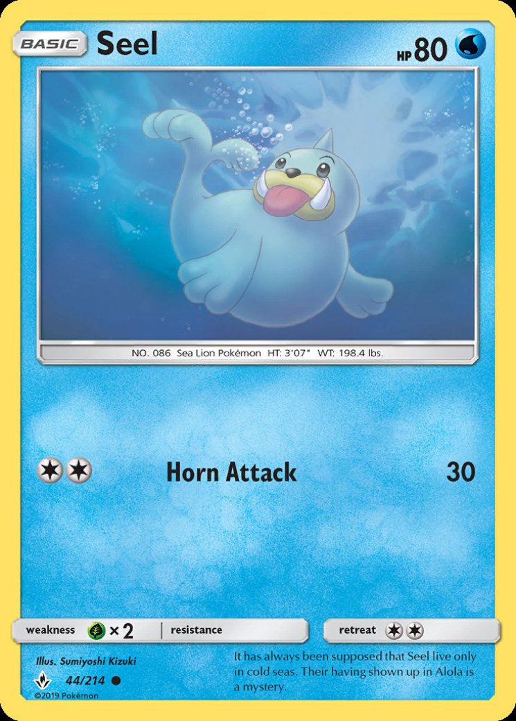 Seel - Pokemon Card Prices & Trends