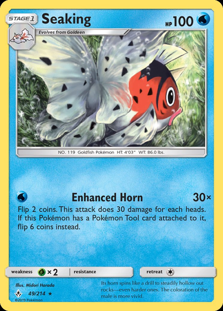 Seaking - Pokemon Card Prices & Trends