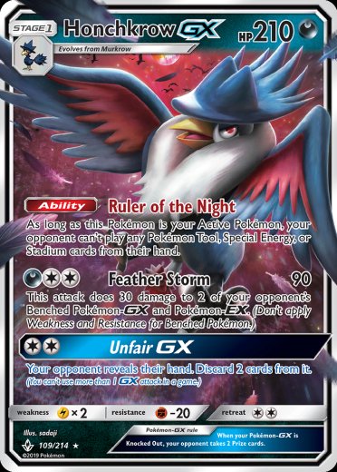 Honchkrow GX