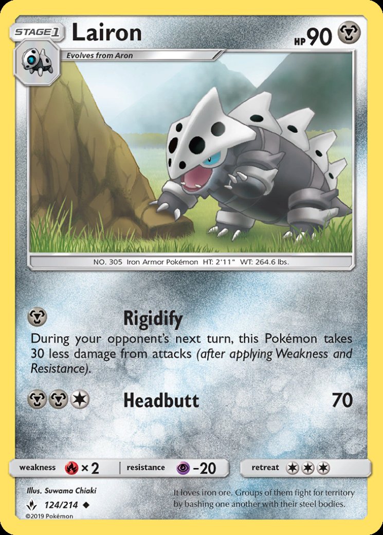 Lairon - Pokemon Card Prices & Trends