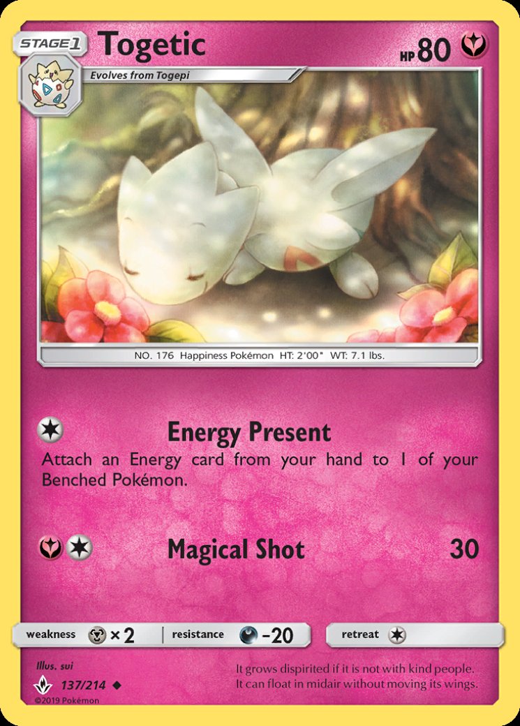 light togetic pokemon card value Togekiss 057/189 - Astral Radiance - Rare Evolution Lot (Togetic can make that attack even if it does not have the appropriate number or type of Energy attached to it necessary to make the attack.) [3] Fly (30) Flip a coin Light Togetic [1st Edition] #15