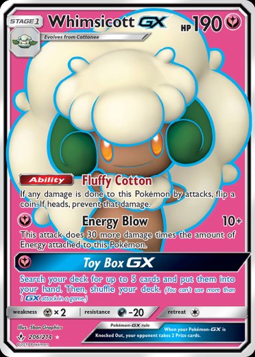 Whimsicott GX (Full Art)