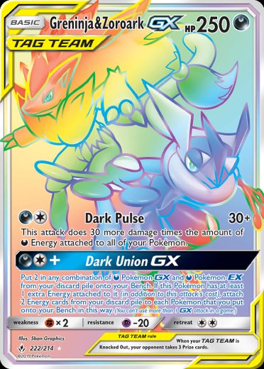 Greninja & Zoroark GX (Secret)
