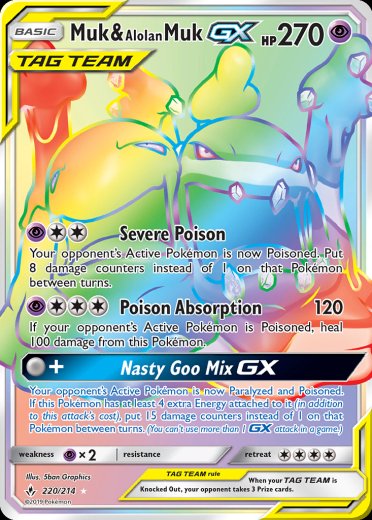 Muk & Alolan Muk GX (Secret)