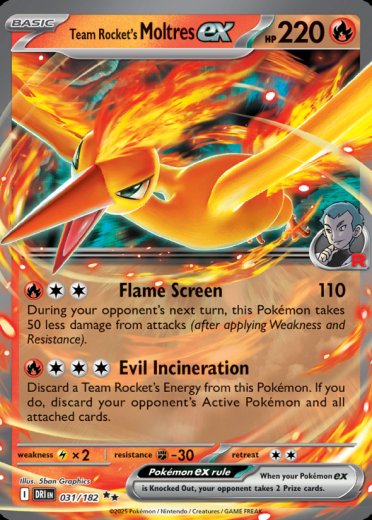 Team Rocket's Moltres ex