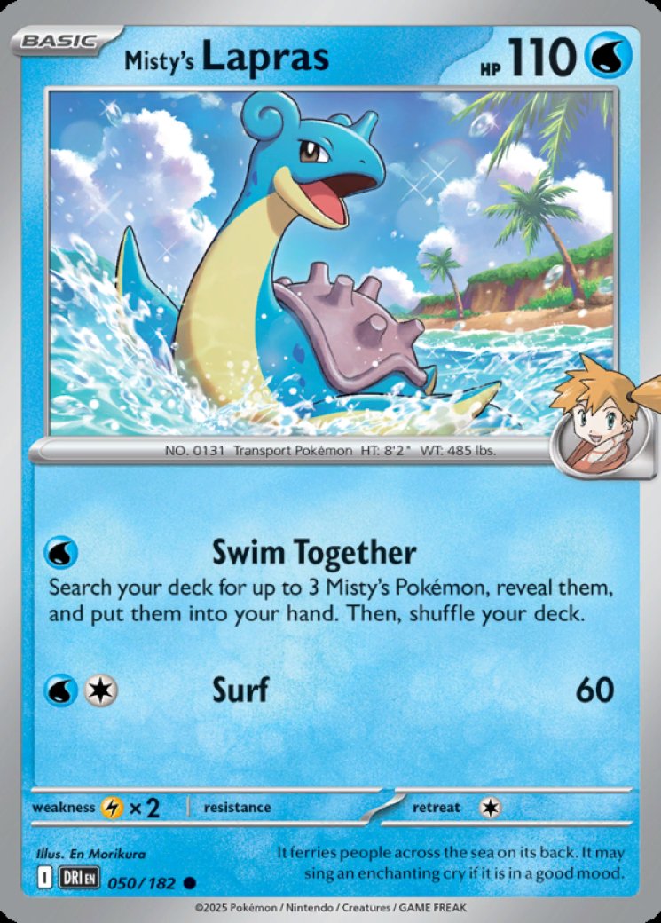 lapras pokemon card value - ex 158/142 - Stellar Crown This is a nice example of a 2025 Pokemon Dri En Lapras EX #99 Prices |