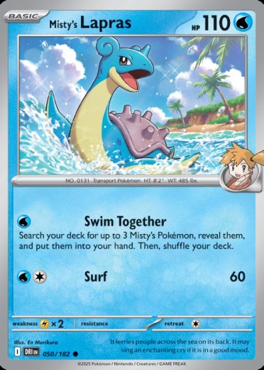 Misty's Lapras