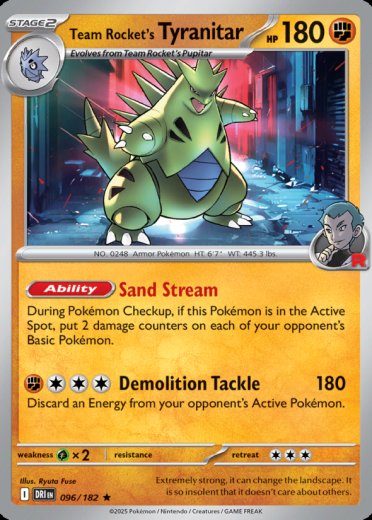 Team Rocket's Tyranitar