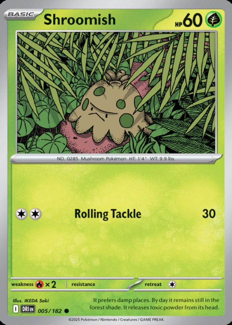 pokemon card shroomish - Generations: Radiant Collection [RADIANT RARE] [Near Mint] If heads Shroomish Supreme Victors Pokemon Card