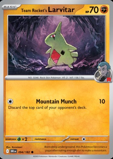 Team Rocket's Larvitar