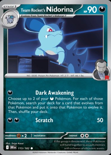 Team Rocket's Nidorina