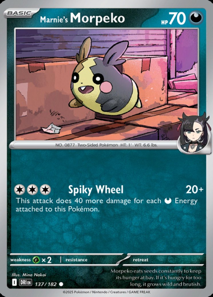 Morpeko V (Full Art) - Sword & Shield Base Set - Pokemon Card