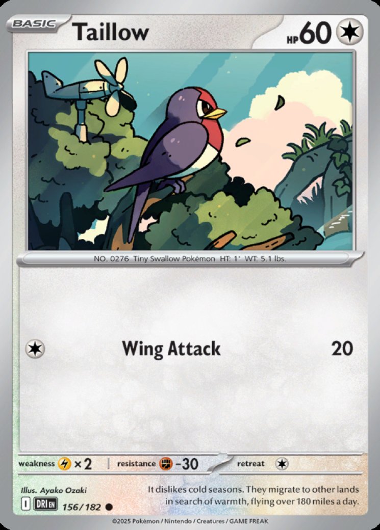Taillow 156/182 Price 2026 | Destined Rivals