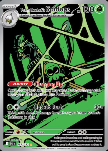 Team Rocket's Spidops - 187/182