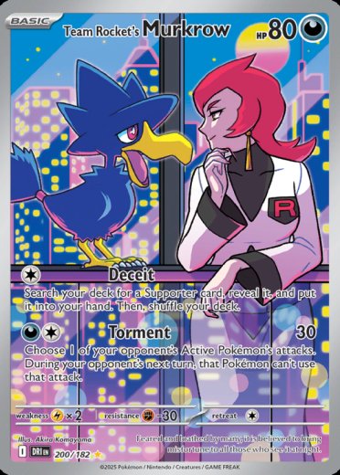 Team Rocket's Murkrow - 200/182