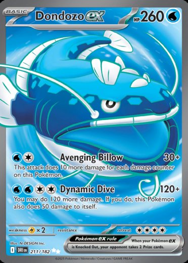 Dondozo ex - 211/182