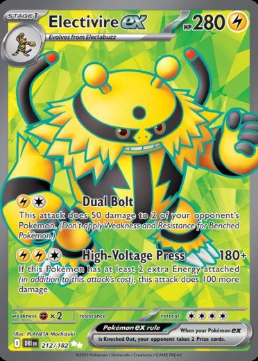 Electivire ex - 212/182