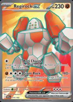 Regirock ex - 214/182 Price 2026 | Destined Rivals