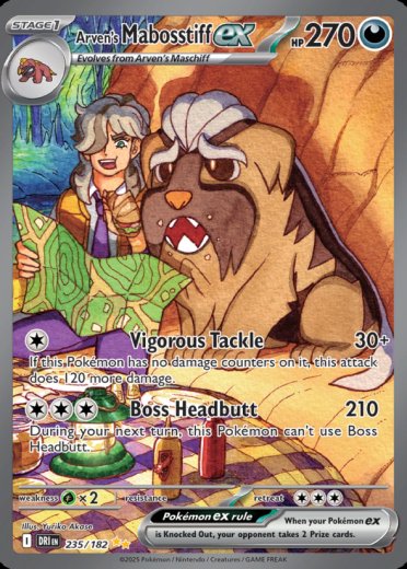 Arven's Mabosstiff ex - 235/182